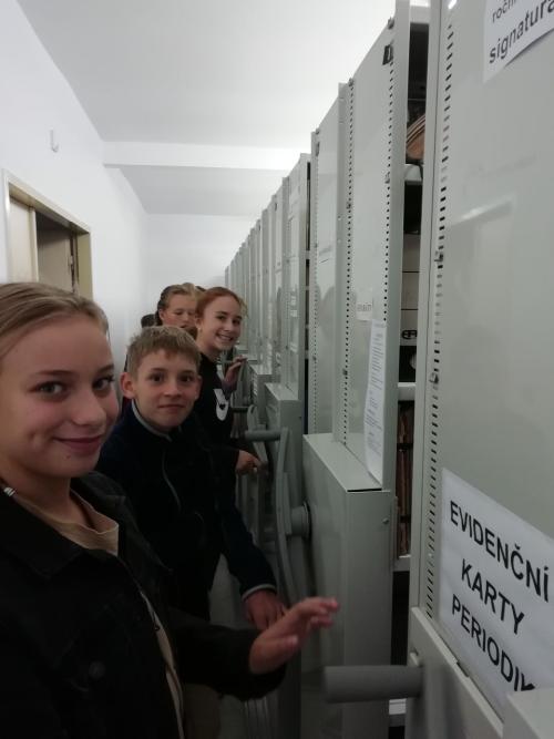 Návštěva okresního archivu